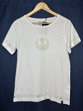 NWT Disney Heros & Villans Star Wars Rebel Alliance Round Neck T-Shirt, Medium